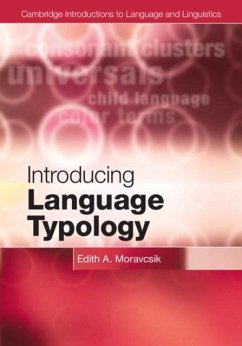 Introducing Language Typology (eBook, PDF) - Moravcsik, Edith A.