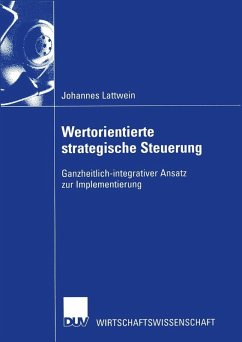 Wertorientierte strategische Steuerung (eBook, PDF) - Lattwein, Johannes