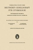 Verhandlungen der Deutschen Gesellschaft für Gynäkologie (eBook, PDF)