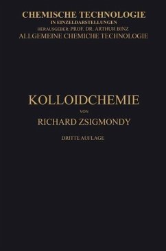 Kolloidchemie Ein Lehrbuch (eBook, PDF) - Zsigmondy, Richard
