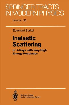 Inelastic Scattering of X-Rays with Very High Energy Resolution (eBook, PDF) - Burkel, Eberhard