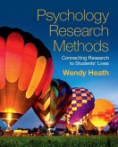 Psychology Research Methods (eBook, ePUB)