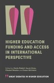 Higher Education Funding and Access in International Perspective (eBook, PDF)