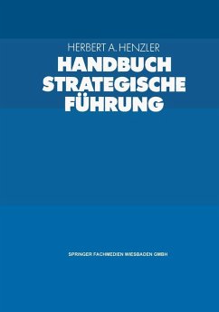 Cover Handbuch Strategische Führung (eBook, PDF)