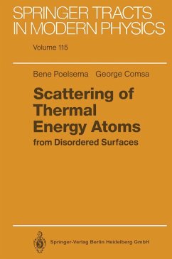 Scattering of Thermal Energy Atoms (eBook, PDF) - Poelsema, Bene; Comsa, George