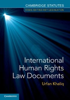 Cover International Human Rights Law Documents (eBook, PDF)