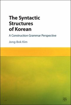 Syntactic Structures of Korean (eBook, PDF) - Kim, Jong-Bok