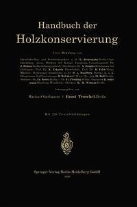 Cover Handbuch der Holzkonservierung (eBook, PDF)