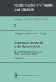 Quantitative Methoden in der Epidemiologie (eBook, PDF)