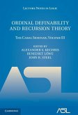 Ordinal Definability and Recursion Theory: Volume 3 (eBook, ePUB)