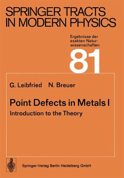 Cover Point Defects in Metals I (eBook, PDF)