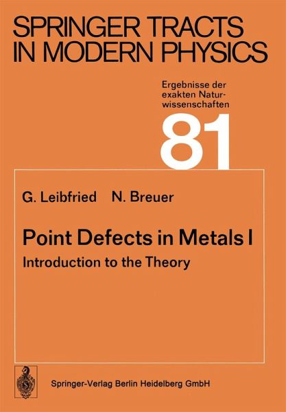 Point Defects in Metals I (eBook, PDF) Point Defects in Metals I (eBook, PDF)