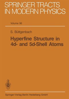 Hyperfine Structure in 4d- and 5d-Shell Atoms (eBook, PDF) - Büttgenbach, S.