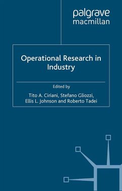 Operational Research in Industry (eBook, PDF) - Ciriani, Tito
