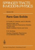 Rare Gas Solids (eBook, PDF)