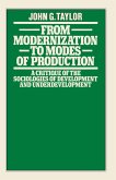 From Modernization to Modes of Production (eBook, PDF)