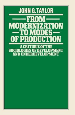 From Modernization to Modes of Production (eBook, PDF) - Taylor, John G.