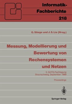 Messung, Modellierung und Bewertung von Rechensystemen und Netzen (eBook, PDF)