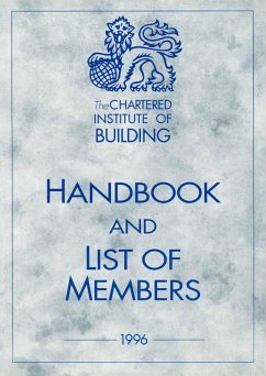 Chartered Institute of Building Handbook and Members List 1996 (eBook, PDF)