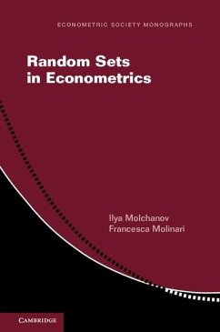 Random Sets in Econometrics (eBook, ePUB) - Molchanov, Ilya