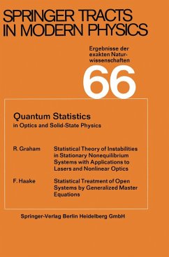 Quantum Statistics in Optics and Solid-State Physics (eBook, PDF) - Graham, R.; Haake, F.