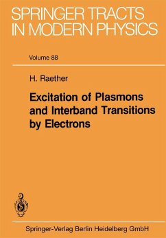 Excitation of Plasmons and Interband Transitions by Electrons (eBook, PDF) - Raether, Heinz