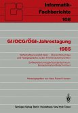 GI/OCG/ÖGI-Jahrestagung 1985 (eBook, PDF)