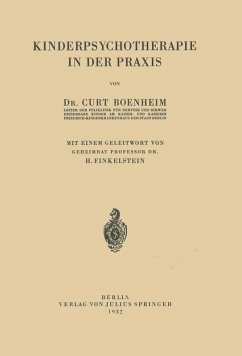 Kinderpsychotherapie in der Praxis (eBook, PDF) - Boenheim, Na; Finkelstein, Na