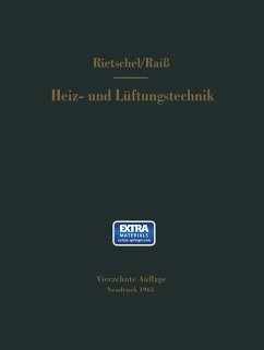 H. Rietschels Lehrbuch der Heiz- und Lüftungstechnik (eBook, PDF) - Raiss, Wilhelm; Roedler, F.