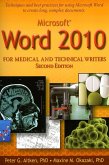 Microsoft Word 2010 for Medical and Technical Writers (eBook, ePUB)