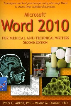 Microsoft Word 2010 for Medical and Technical Writers (eBook, ePUB) - Aitken, Peter