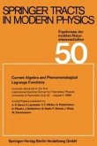 Current Algebra and Phenomenological Lagrange Functions (eBook, PDF)