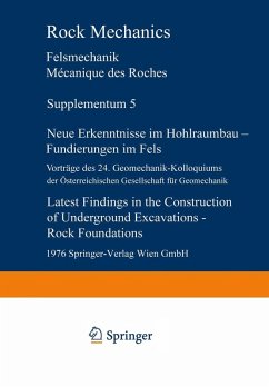 Cover Neue Erkenntnisse im Hohlraumbau - Fundierungen im Fels / Latest Findings in the Construction of Underground Excavations - Rock Foundations (eBook, PDF)