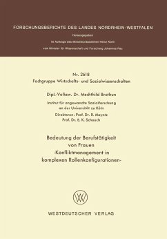 Bedeutung der Berufstätigkeit von Frauen (eBook, PDF) - Brothun, Mechthild