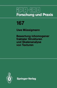 Cover Bewertung inhomogener fraktaler Strukturen und Skalenanalyse von Texturen (eBook, PDF)