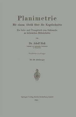 Planimetrie (eBook, PDF) - Hess, Adolf