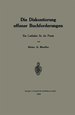 Die Diskontierung offener Buchforderungen (eBook, PDF) - Mueller, Heinrich G.