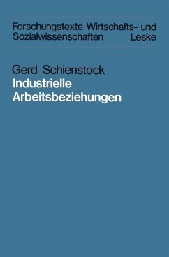 Cover Industrielle Arbeitsbeziehungen (eBook, PDF)
