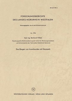 Das Biegen von Innenborden mit Stempeln (eBook, PDF) - Wilken, Reinhard