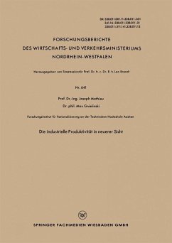 Die industrielle Produktivität in neuerer Sicht (eBook, PDF) - Mathieu, Joseph