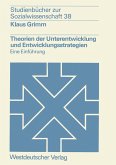 Theorien der Unterentwicklung und Entwicklungsstrategien (eBook, PDF)