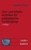Lern- und Arbeitstechniken für pädagogische Studiengänge (eBook, PDF)