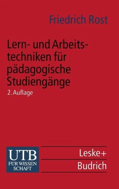 Cover Lern- und Arbeitstechniken für pädagogische Studiengänge (eBook, PDF)