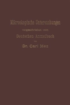 Mikroskopische Untersuchungen (eBook, PDF) - Mez, Carl