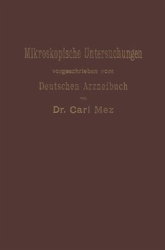 Cover Mikroskopische Untersuchungen (eBook, PDF)