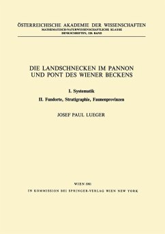 Die Landschnecken im Pannon und Pont des Wiener Beckens (eBook, PDF) - Lueger, J. P.