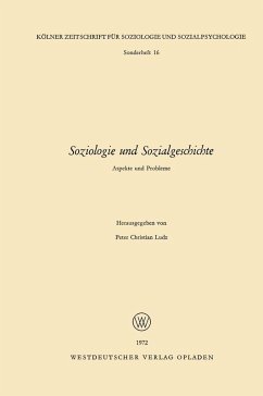 Soziologie und Sozialgeschichte (eBook, PDF) - Ludz, Peter Christian