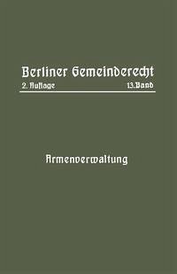 Cover Armenverwaltung (eBook, PDF)