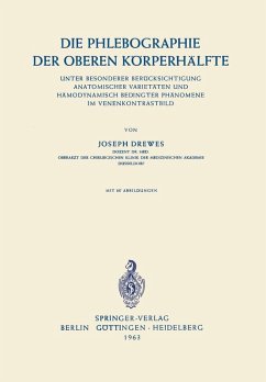 Cover Die Phlebographie der Oberen Körperhälfte (eBook, PDF)