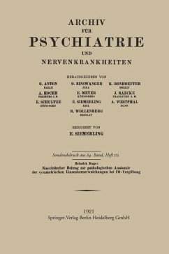 Kasuistischer Beitrag zur pathologischen Anatomie der symmetrischen Linsenkernerweichung bei CO-Vergiftung (eBook, PDF) - Ruge, Heinrich